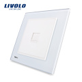 Livolo Bonne Qualité Prise de courant Livolo Socket Switch Tel Socket VL-W291T-12